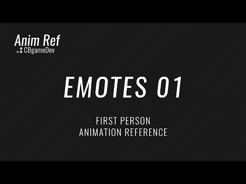 Emote02 "Come Here" Example - First-person Animation Video Reference