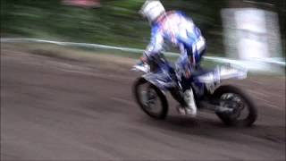 Derk ten Cate #185 rijdt een sterke MX2 jeugd t/m 17 jaar wedstrijd in Winterswijk