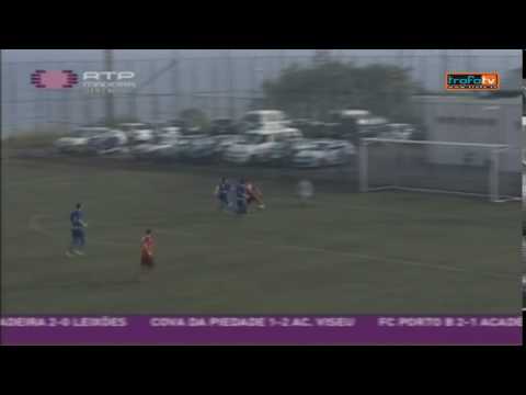Campeonato de Portugal Prio 16/17: Caniçal  x Trofense,  golo Pedro Matos