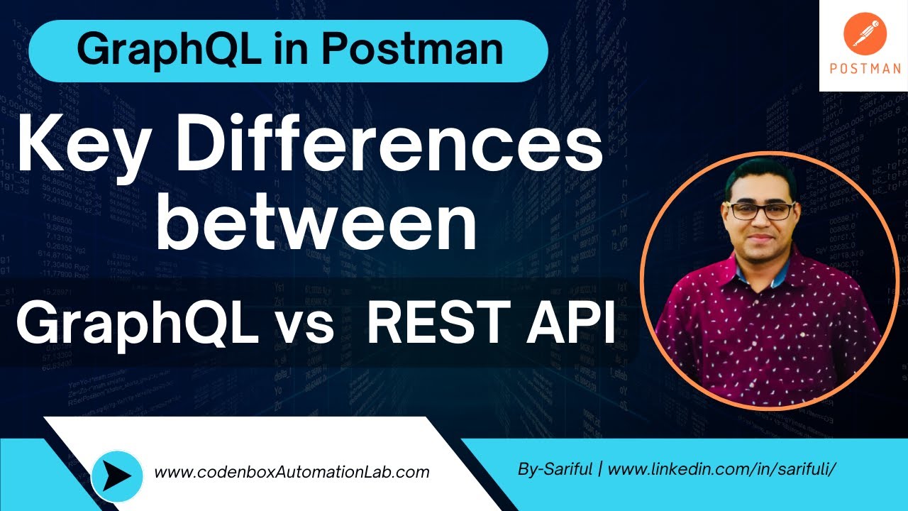 GraphQL Testing in Postman_Part 3: Key differences between GraphQL vs REST API
