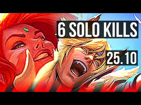 NIDALEE vs SETT (TOP) | 8/2/14, 6 solo kills, Legendary | EUW Master | 25.10