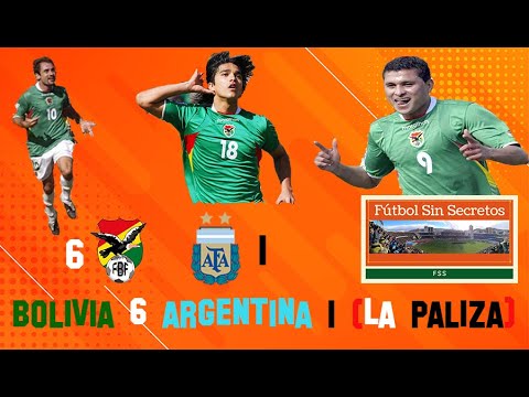 Bolivia 6 Argentina 1 (La paliza)
