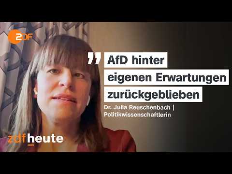 Video Thumbnail: Wahlanalyse in Baden-Württemberg - ein Erfolg für die AfD? | ZDFheute live
