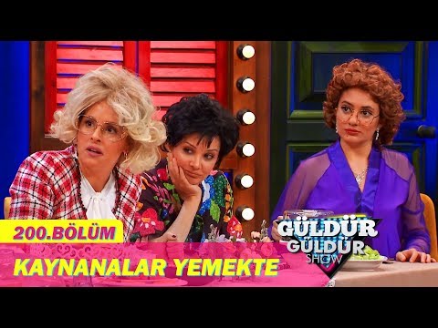 Güldür Güldür Show 200.Bölüm - Kaynanalar Yemekte