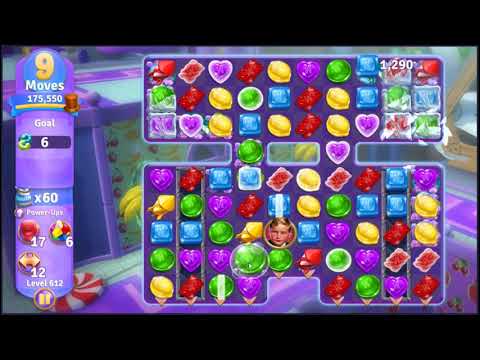 Wonka's World of Candy Level 612 - NO BOOSTERS + FULL STORY 🍫 | SKILLGAMING ✔️