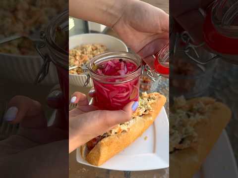 Marynowana czerwona cebulka #cebula #przepis #jedzenie