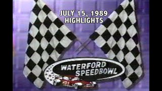 Speedbowl Highlights 07-15-89 (WTWS)