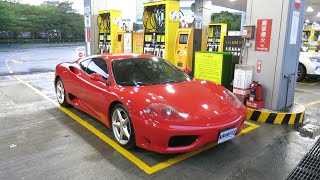 油耗測試 FERRARI 360(第二十八回)法拉利 98加滿 Modena MVI 7443