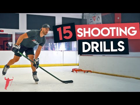 15 HOCKEY SHOOTING DRILLS (PERFECT FOR AT HOME) 🏒