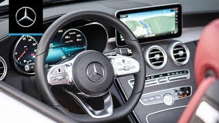 How to Control the Multimedia System in the Mercedes-Benz C-Class (2019)