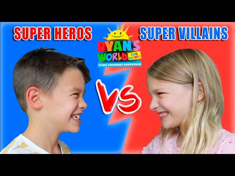 Super Heroes vs Super Villains!