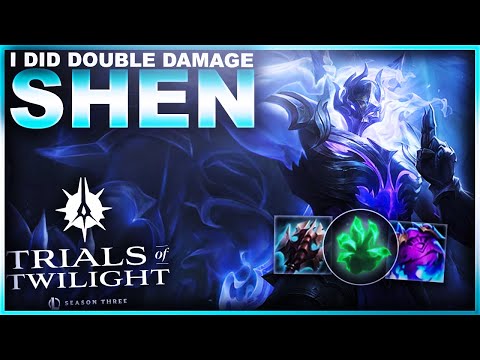 I DID THE HIGHEST DAMAGE ON SHEN!?! | League of Legends