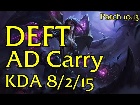 DRX Deft - Kai'Sa vs Lucian (HLE Zenit) - KR Challenger Patch 10.13