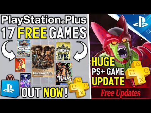 Major PS PLUS Update March 2023 - 17 Free PS+ Extra/Premium Games OUT NOW + PS Plus Game HUGE UPDATE