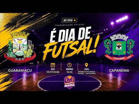 JOGOS ABERTOS DO PARANÁ - FINAIS DO FUTSAL FEM/MAS - GUARANIAÇU X CAPANEMA / CAPANEMA X MATELÂNDIA