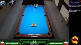 Mecz fazy grupowej OFFICIAL TOURNAMENT STANDARD - www.brizzonsport.com - GOLD - Mateusz Cholewiński vs Arkadiusz Brzękowski