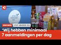 Kerkleden van de Sint Kuryakos in Enschede zamelen voedsel in voor Stichting Stop Armoede 053