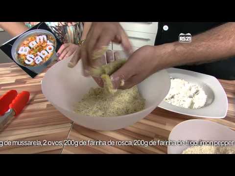 Bom Sabor Recipes 03/01/2013 - Mozzarella sticks