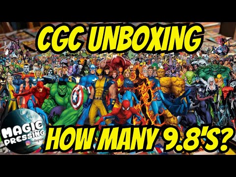 11 CGC Comic Book Unboxing Haul: How Many 9.8’s Revealed