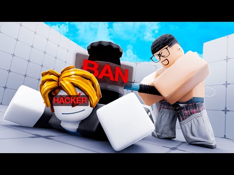 HO BANNATO tutti gli hacker con poteri di ADMIN per VENDETTA.. (Roblox Rivals)