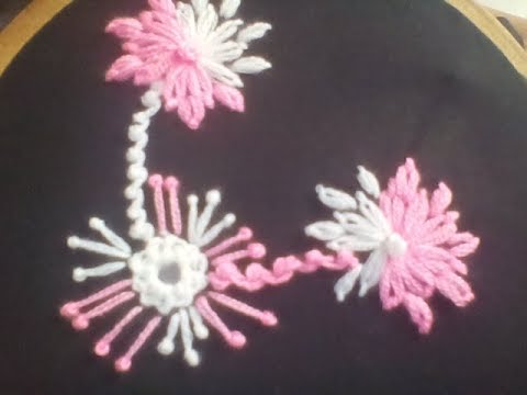 Lazy Daisy Flower Design