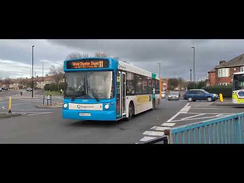 *ALX300 & driver changeover* | Stagecoach North East 22411 | 11 to West Denton Shops | Slatyford
