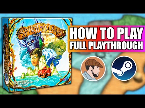 How to Play Spirit Island - Full Playthrough