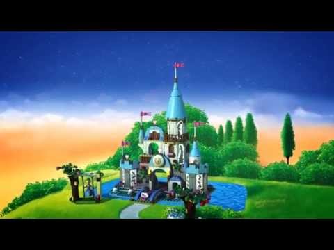 Vidéo LEGO Disney 41055 : Le château de Cendrillon