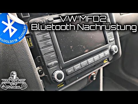 VW Touran 1T | MFD2 Bluetooth Nachrüstung | Radio & Navisystem ausbauen | Anleitung | Retrofit