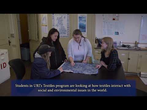 Textile science at University of Rhode Island