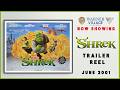 SHREK June 2001 Warner Village Cinema Trailer Reel Home Cinema