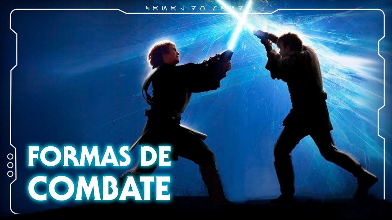 TODAS AS FORMAS DE COMBATE COM SABRE DE LUZ! | CURIOSIDADES | Canal do Mando