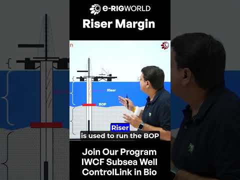 IWCF Subsea Well Control | IWCF Drilling Level 4 | IWCF Drilling Level 3 | Riser Margin