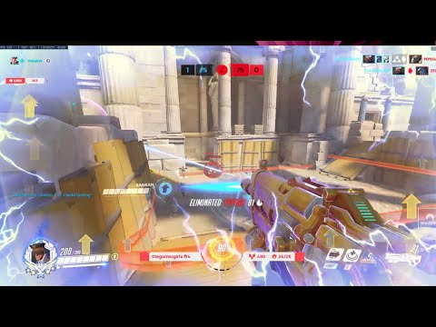 POTG! GALE INSANE NANO SOLDIER 76 GAMEPLAY OVERWATCH SEASON 27 TOP 500