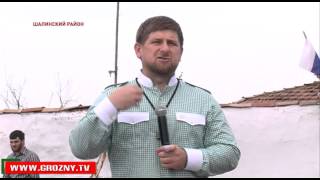 Выпускной бал шалинских школьников в Шира-Юрт