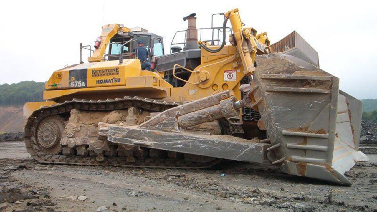 La topadora más grande del mundo | Komatsu D575A