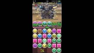 【パズドラ】第34回チャレンジダンジョンLv10 ディオスミルケプリ【ノーコン】
