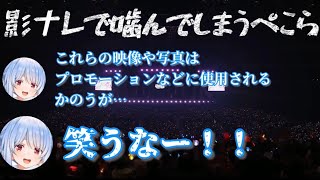 影ナレーションで噛んでしまうぺこら【ホロライブ/兎田ぺこら/三期生ライブ】