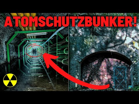 LOST PLACE // SECRET 🚫 abandoned NUCLEAR BUNKER ☢️ discovered in the forest 🌳! Ready for EMERGENCY😱