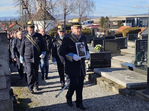 Sahrana Borisa Ćire Gašparca -  Požega, 29. siječnja 2025.godine
