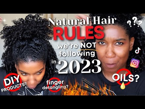 Natural Hair RULES WE'RE NO LONGER FOLLOWING IN 2023 |...