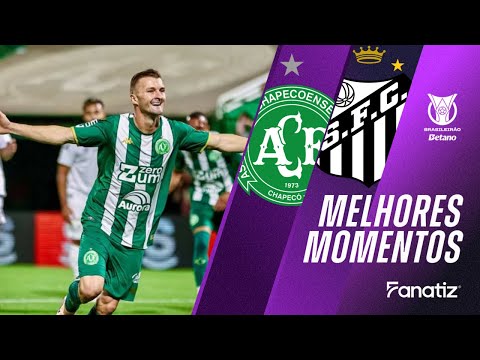 Chapecoense 4x2 Santos - Melhores Momentos | Brasileirão 2026