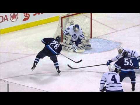 NHL Leafs vs Jets 2nd goal of the game January 25th, 2014