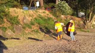 preview picture of video 'Volontariato pulizia lungo Lago Bracciano San Celso'
