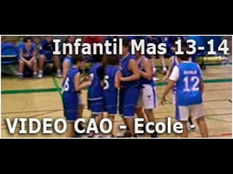 Infantil Masculino 13-14 CAO vs Ecole
