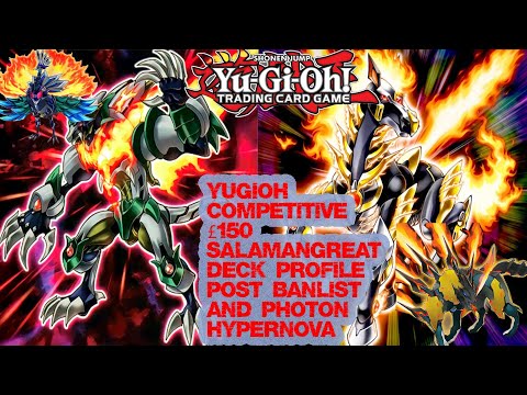 YUGIOH COMPETITIVE £150 BUDGET SALAMANGREAT DECK PROFILE POST BANLIST #deckprofile #salamangreat