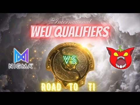 🔴[Dota 2] Nigma vs Hellbear smasher game 1- The International 10 regional qualifiers