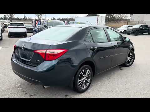 2017 Toyota Corolla 4dr Sdn CVT LE in Blue for sale at Boyer Pickering Chevrolet Cadillac Buick GMC Ltd. in Pickering, ON