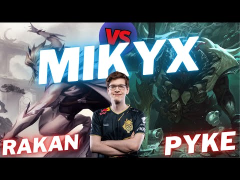 MIKYX | RAKAN VS PYKE | SUP GAMEPLAY | Patch 14.23 / Season 14 | #LeagueofLegends