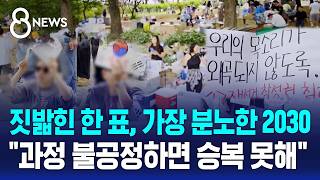 "시험장 갔는데 시험지 안 준다"..2030 분노 키운 이유 / SBS 8뉴스
